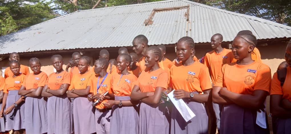 Saint Andrews prefects standing together